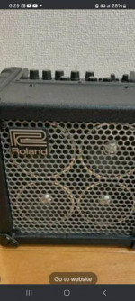 Roland microcube battery power bass amplifier. - $170