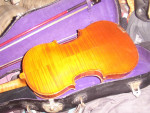 Vintage Nicholas Bertholini French violin w/ 2 bows