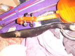 Vintage Nicholas Bertholini French violin w/ 2 bows
