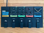 80’s KORG PME-40X Modular Effects Pedalboard Made In Japan