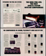 80’s KORG PME-40X Modular Effects Pedalboard Made In Japan