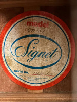 1970s Selmer/Magnavox steel string acoustic guitar, Made in Japan