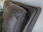 Leather Power Reclining Sofa and Loveseat