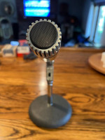 Vintage Lafayette Model PA-409 Dynamic Microphone Works!