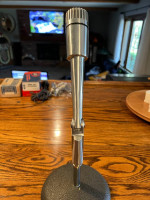 Vintage Lafayette Model PA-409 Dynamic Microphone Works!