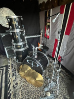 GP Drum Set Piano 🎹 Black Pro