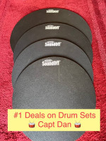 New Drum Set Mutes play QUIETLY