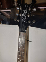 BC Rich Tribal Guitar EXC Setup to gig & strap