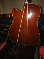Vintage V back Electric Guitar EXC Setup & hd.C.