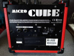 Price drop!Roland micro cube guitar amp- plug in or batteries!