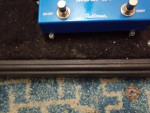 SKB PS-45 MODIFIED PEDAL BOARD WITH MIC STAND