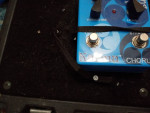 SKB PS-45 MODIFIED PEDAL BOARD WITH MIC STAND