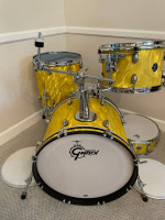 Gretsch Catalina Club - Yellow Satin Flame 4pc