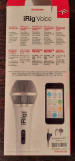 iRig Voice Handheld Karaoke Mic for Smartphones and Tablets