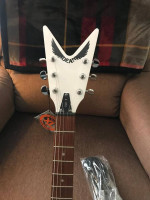 GUITAR-DEAN CADILIAC X JESSE JAMES CLASSIC  WHITE