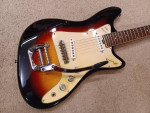 Vintage 1966 Vox Hurricane Guitar Made in Italy w/Gig Bag