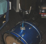 Vintage Ludwig Drum Set-1967-Blue Sparkle