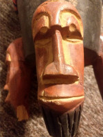 Hand Carved African Drum Ghana?