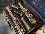 Yamaha wooden clarinet YCL 450N intermediate level, like-new