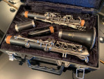 Yamaha wooden clarinet YCL 450N intermediate level, like-new