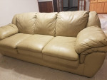 leather sofa