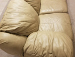 leather sofa