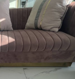 Modern looking sofa couch and Loveseat