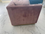 Modern looking sofa couch and Loveseat