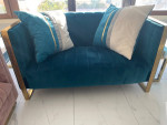 Modern looking sofa couch and Loveseat