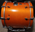 Monstrous Yamaha birch custom absolute nouveau 24x18 bass drum w bag