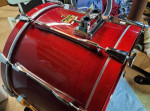Exclnt condition vintage Pearl BLX 24x16 bass drum birch