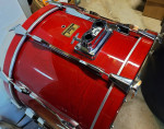 Exclnt condition vintage Pearl BLX 24x16 bass drum birch
