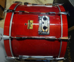 Exclnt condition vintage Pearl BLX 24x16 bass drum birch
