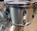 Rare vintage Tama 1970s imperialstar 3 piece drumset rerings