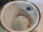 Rare vintage Tama 1970s imperialstar 3 piece drumset rerings