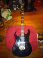 Ibanez GIO Black Left Handed model