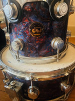 1990s DW drums Collectors Series Maple 5 Piece With Zildjian cymbals