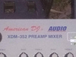 ☢️☢️ AMERICAN DJ XDM-352 Preamp MIXER PROformer Series ☢️☢️