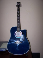 Esteban Limited Edition Celebration Fireworks Guitar
