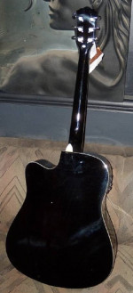 Guitar Acoustic or  electric  by Washburn is new A+