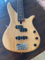 Yamaha RBX270J Electric Bass Guitar and Kustom Bass Amp