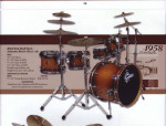 Gretsch Renown Maple Autumn Burst Gloss Drum Set Shell Pack RM-F824
