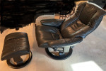 Ekornes Stressless Recliner & Ottoman