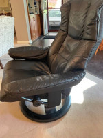 Ekornes Stressless Recliner & Ottoman