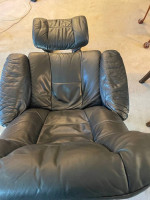 Ekornes Stressless Recliner & Ottoman
