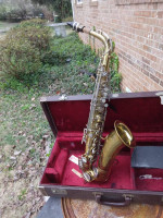 1970 Selmer Bundy Tenor, Monte alto sax