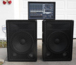 YAMAHA and CARVIN PA SYSTEM