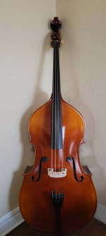 Fully carved Doublebass 3/4