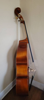 Fully carved Doublebass 3/4