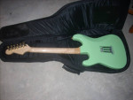 Surf green set neck stratocaster WGBag